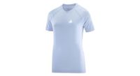 maillot de manga corta dazzle blue compressport para mujer ironman