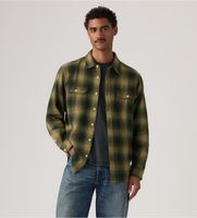 levis para hombre 19573-0304 camisa jackson worker verde s casual algodon manga larga