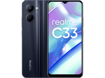 REACONDICIONADO Seminuevo Muy bueno realme C33, Night Sea, 128 GB, 4 GB RAM, 6.5 