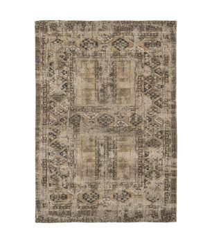 Hadschlu - AghaOldGold 8720 - Alfombra para Exterior/Interior - Lavable