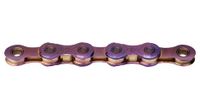 cadena encerada kmc tt12 12s neo chrome purple