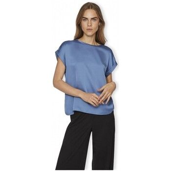 Vila Blusa Noos Top Ellette - Coronet Blue para mujer