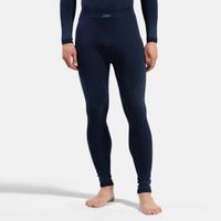 odlo performance warm  calzoncillos tipo boxer hombres - azul oscuro