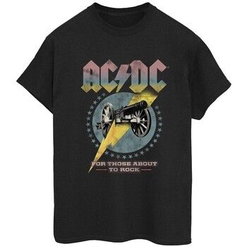 Acdc Camiseta For Those About To Rock para mujer