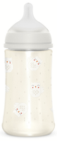 suavinex bonhomia biberon flujo medio beige 270 ml