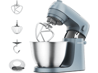 robot de cocina - amasador reposteria kenwood go kzm35000gy 800 w 4 l 6 velocidades  funcion pulse azul tormenta