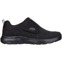 skechers deportivas moda deportiva flex advantage-4 upshift negra para hombre