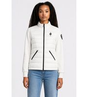 blauer para mujer 26sbldc02206 chaqueta scuba haskel blanco s casual poliester