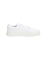 zapatillas vans brooklyn ls platform cnvs mujer blanco