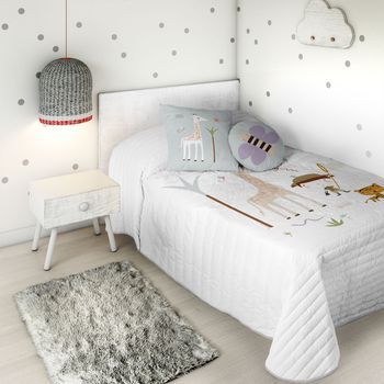 Colcha Bouti Reversible Exploradora Cama 90