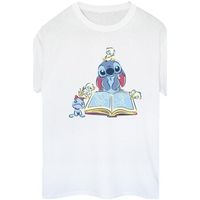 disney camiseta reading reading a book para mujer