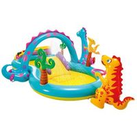 piscina hinchable con riego dinosaurio 302x229x112cm 764kg