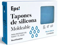 eps tapon silicona moldeable talla u 6 uds