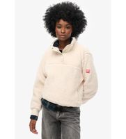 superdry para mujer w2012372a polar super henley beige xs casual poliester