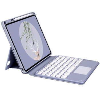 Funda con Teclado Bluetooth para iPad 9.7 Royal Bailey SY006C-2 Morada