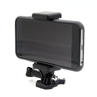 soporte ajustable para camara portatil con orificio para tornillo de 14 soporte para telefono adaptador de tripode con clip para iphone xiaomi