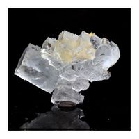 fluoritis blanca - piedra natural de francia pratclaux - mineral de coleccion rara  5856 ct - certificado de autenticidad incluido  40 x 30 x 16