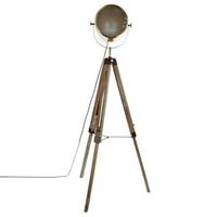 ebor lampara de pie tripode bronce h152cm