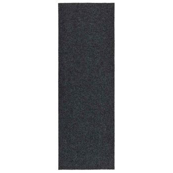 Alfombra De Pasillo Atrapa Suciedad 100x300 Cm Gris Antracita Vidaxl