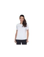 camiseta skechers godri swift tee bright white mujer