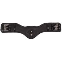 cincha de doma clasica anatomica cuero negro 50 cm 180052-0232 horka