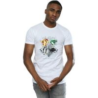 harry potter camiseta hogwarts para hombre