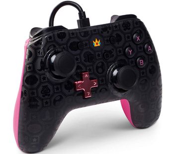 POWERA Nintendo Switch Wired Controller - Princess Peach Shadow