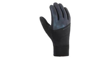 Guantes largos unisex cairn keyrun touch negro iridiscente