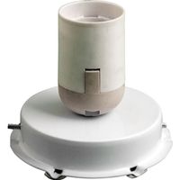 base para sobremesa canaria 1xe27 al8xd95cm blanco