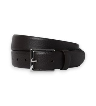 Hackett London para hombre. HM4100065 Cinturón de piel Pebble marrón (32), Clásico