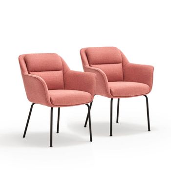 Pack 2 sillas de comedor coral