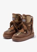 botas repelente al agua - con forro calido nordic shiny nut - marron