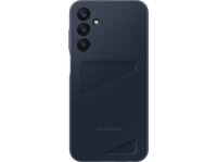 funda movil - samsung para galaxy a25 5g trasera bolsillo tarjeta negroazul