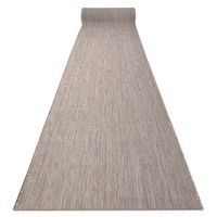 alfombra de pasillo sisal sion mezcla tejido plano beige 150cm 150x840 cm