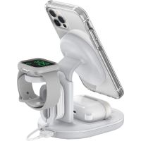 otterbox soporte cargador inalambrico 3 en 1 magsafe para iphoneairpods y apple watch