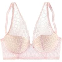 lascana relleno sujetador push-up camilla rosa para mujer
