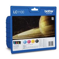 brother lc-1100 multipack 4 cartuchos originales