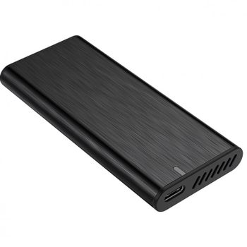 Aisens Ultra Data Caja Externa para Disco Duro SSD M.2 NVMe USB-C Gris