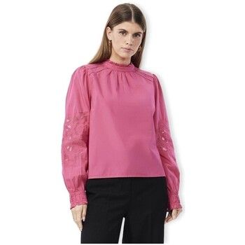 Y.a.s Blusa YAS Chelle Top L/S - Raspberry Sorbet para mujer