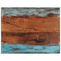 tablero de mesa rectangular madera maciza 70x90 cm 25-27 mm vidaxl
