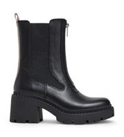 pepe jeans para mujer pls50550 botines de piel glen desert negro 40 5 a 8cm cremallera casual
