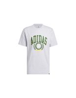 camiseta adidas vsty crest hombre gris