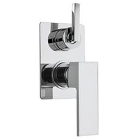 grifo moderno empotrado para ducha con desviador  infinity