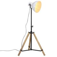 lampara de pie blanco 25 w e27 75x75x90-150 cm vidaxl