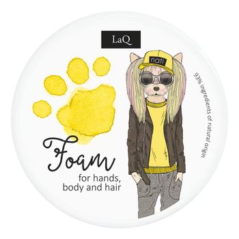 Laq, foam, cleansing, cleansing foam, 20 g