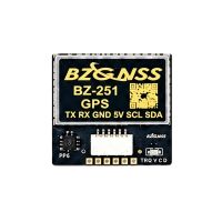 bzcnss oro negro 251 modulo gps con brujula de alta precision fpv retorno para drones de carreras rc fpv
