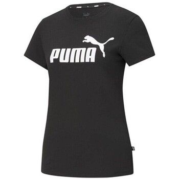Puma Camiseta Ess Logo Tee para mujer
