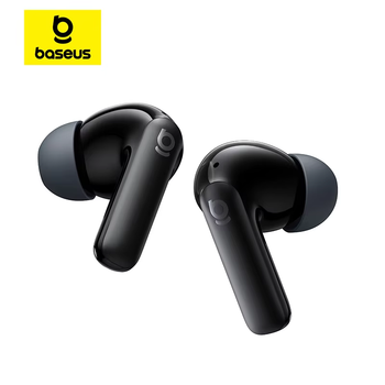 Baseus Bass EP10 NC -43dB Auriculares Inalámbricos con Cancelación de Ruido ANC, Bluetooth 6.0, Auriculares Inalámbricos Intrauditivos con 4 Micrófonos ENC