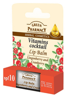 green pharmacy  balsamo labial coctel vitaminas 36 gr