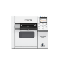 epson impresora etiquetas color colorworks c4000e glossy negro brillante cian magenta amarillo 50ml